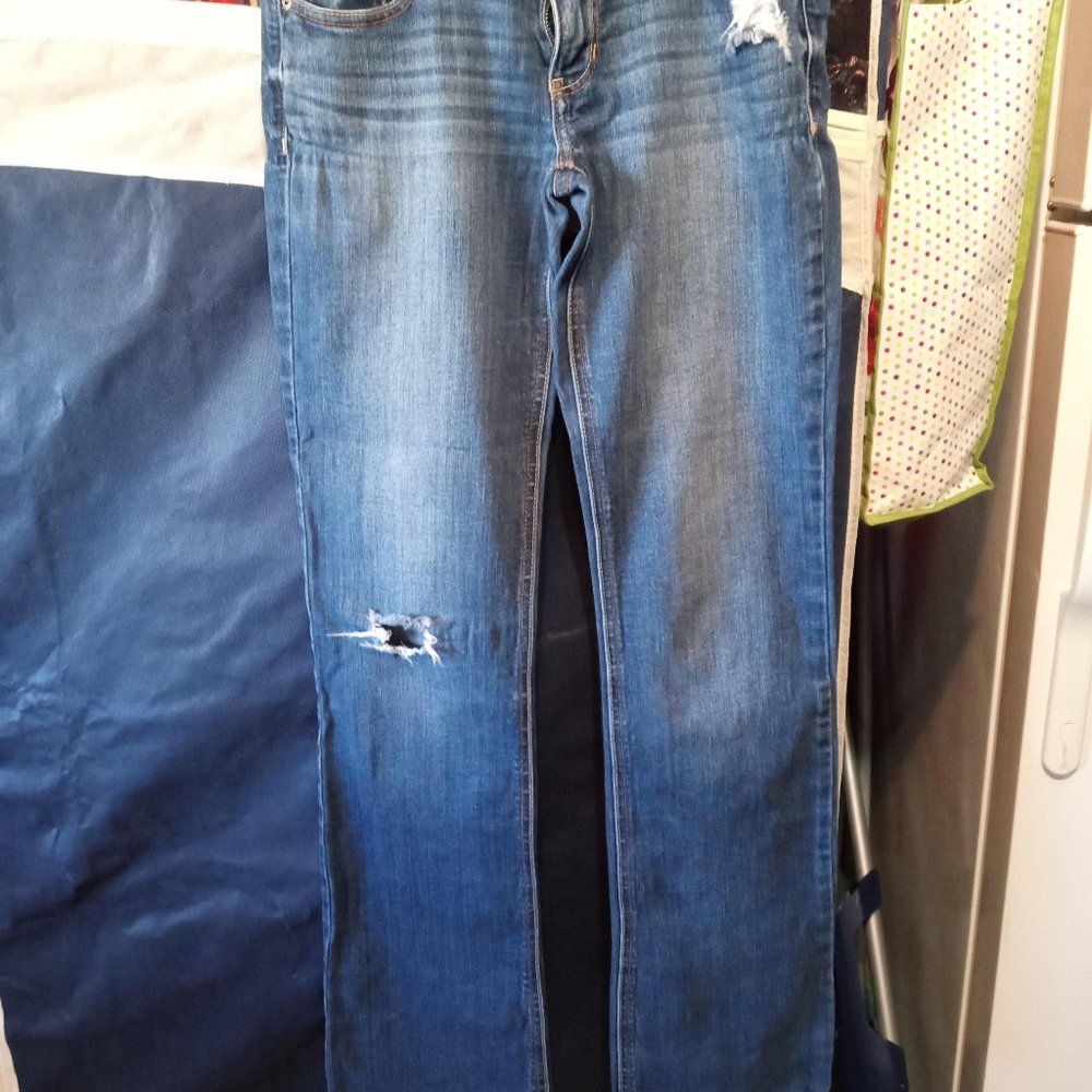 Distressed Hollister Jeans